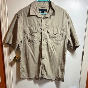 Eastern Mountain Sports Khaki Men's Hiking Shirt